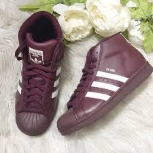 Adidas Mid-Top Shell Toe Sneakers Size 5Y